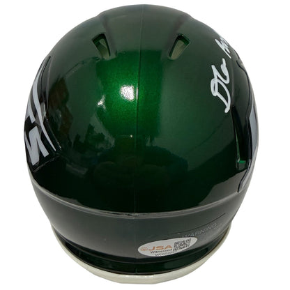 D'Angelo Ponds Signed New York Jets Speed Mini Helmet