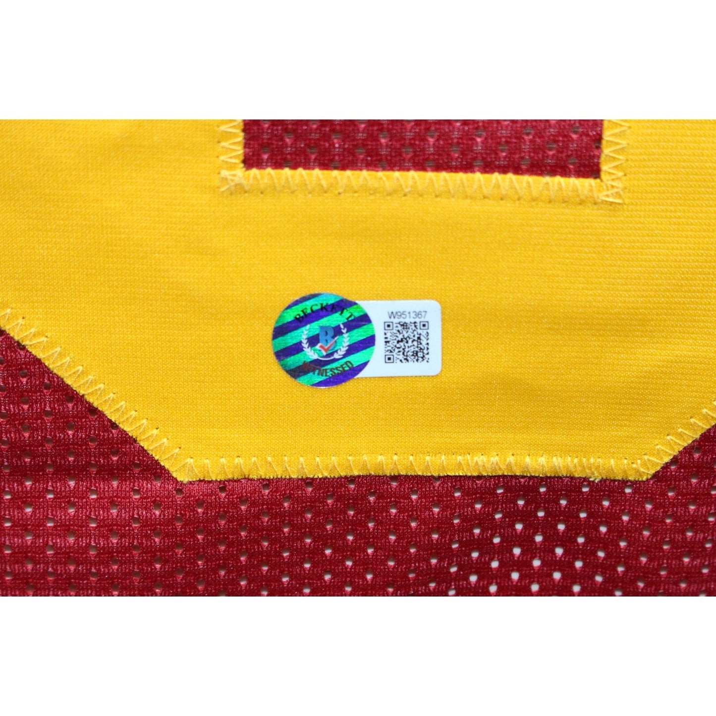 Jordan Addison Autographed USC Style Red Football Jersey