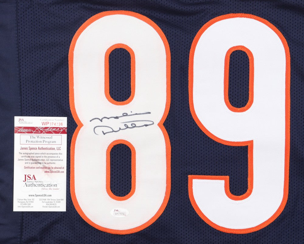 Mike Ditka Autographed Chicago Bears Custom Jersey - Blue