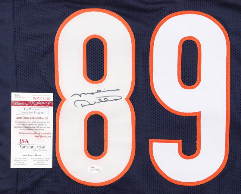 Mike Ditka Autographed Chicago Bears Custom Jersey - Blue