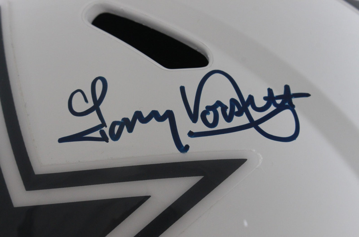 Tony Dorsett Signed Dallas Cowboys Full Size 2024 Salute to Service Helmet