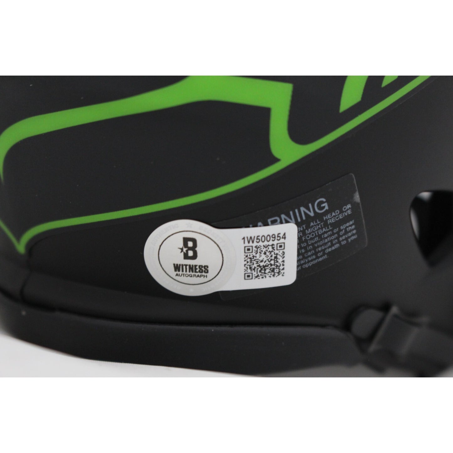Shaun Alexander Signed Seattle Seahawks Eclipse Mini Helmet