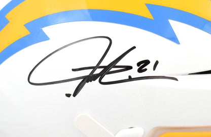 LaDainian Tomlinson Signed San Diego Chargers Full Size Speedflex Helmet