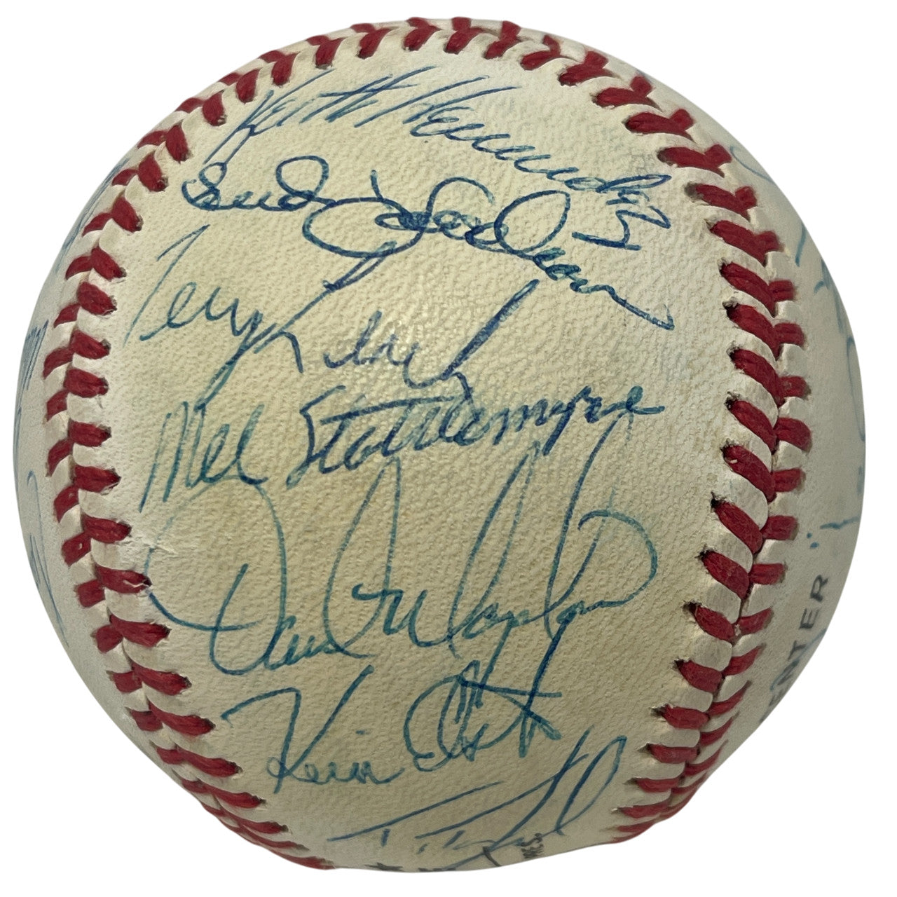 1988 New York Mets Team Signed Autographed National League Baseball