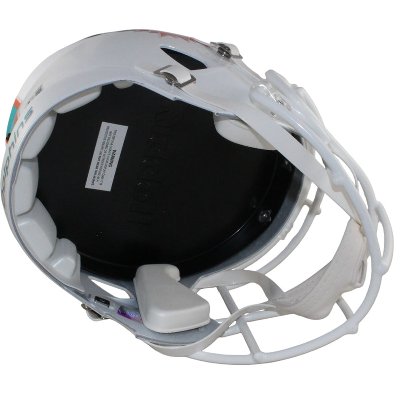 Devon Achane Miami Dolphins Autographed Full Size Replica Helmet