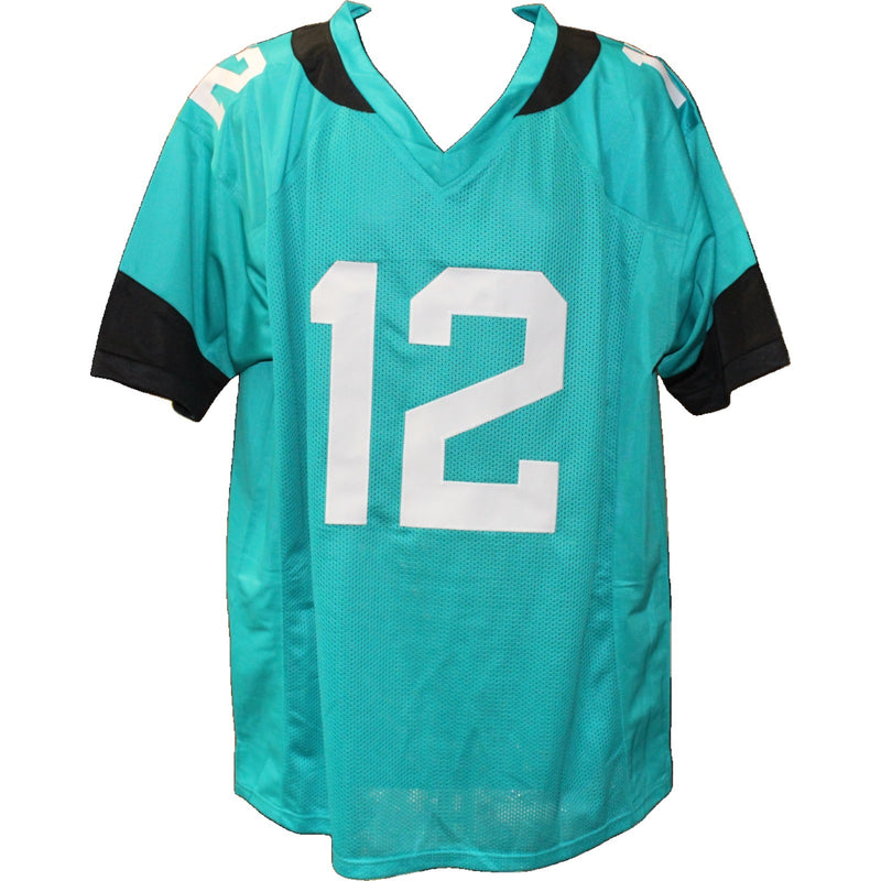 Travis Hunter Signed "24 Heisman" Inscribed Teal Pro Style Jersey