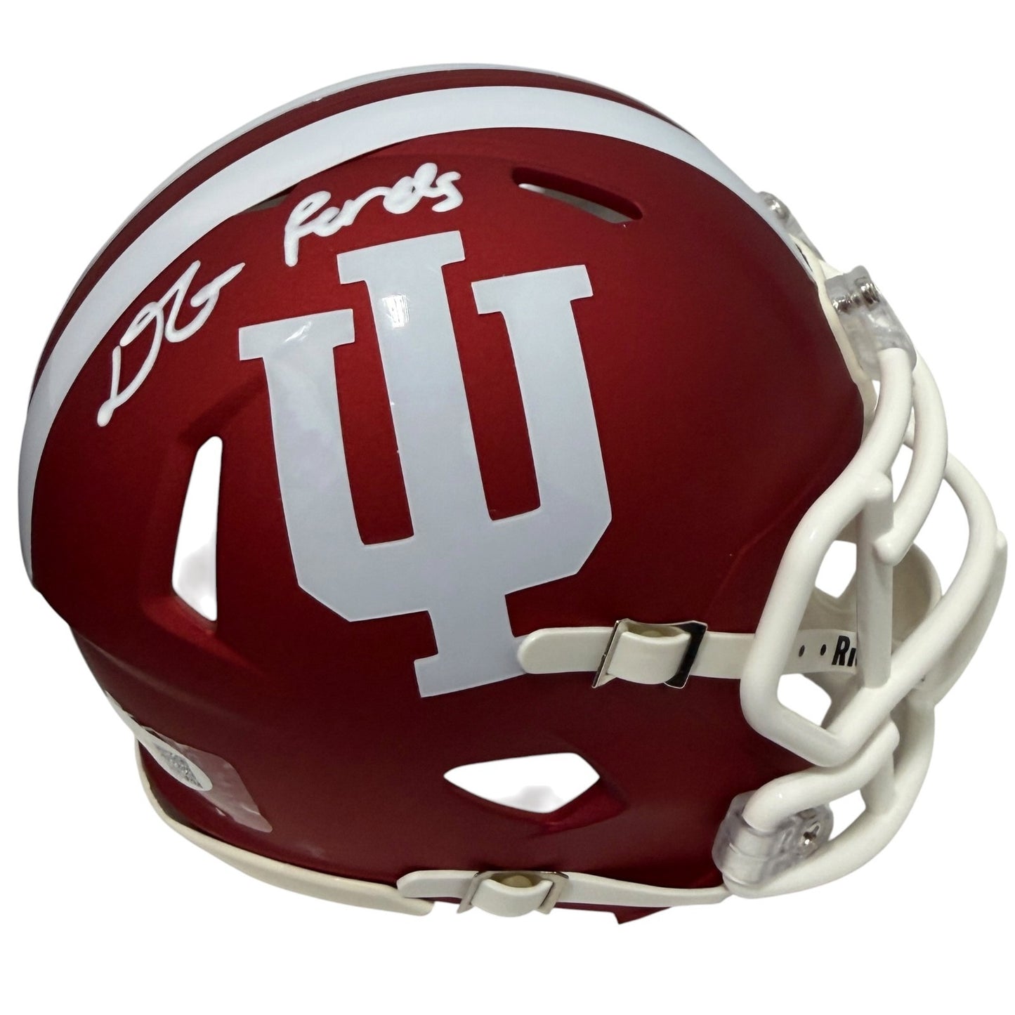 D'Angelo Ponds Indiana Hoosiers Riddell Speed Mini Helmet
