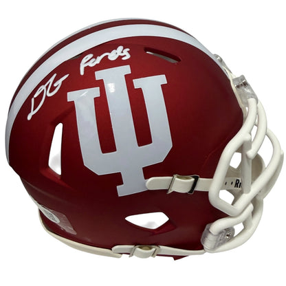D'Angelo Ponds Indiana Hoosiers Riddell Speed Mini Helmet