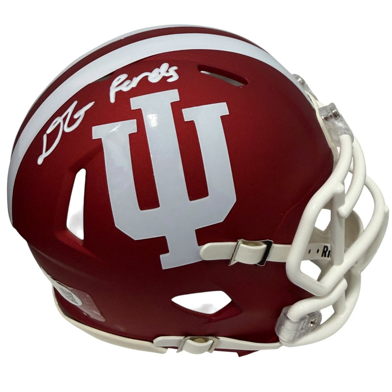 D'Angelo Ponds Indiana Hoosiers Riddell Speed Mini Helmet