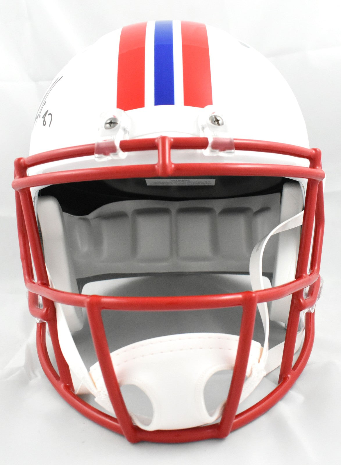 Rob Gronkowski Full Size Helmet - New England Patriots 1990-1992 Throwback
