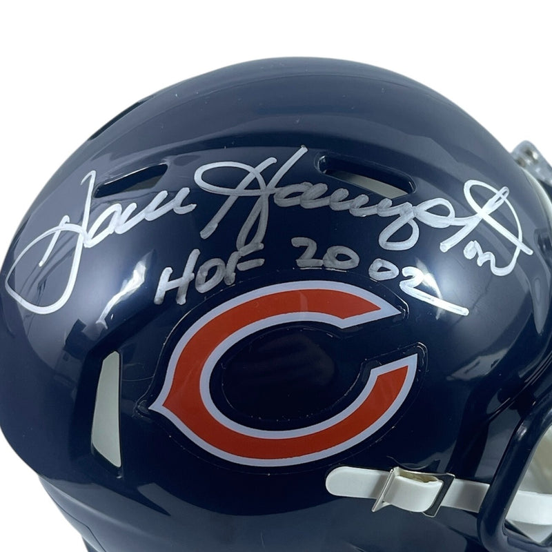 Dan Hampton Signed Chicago Bears Speed Mini Helmet (HOF 2002)