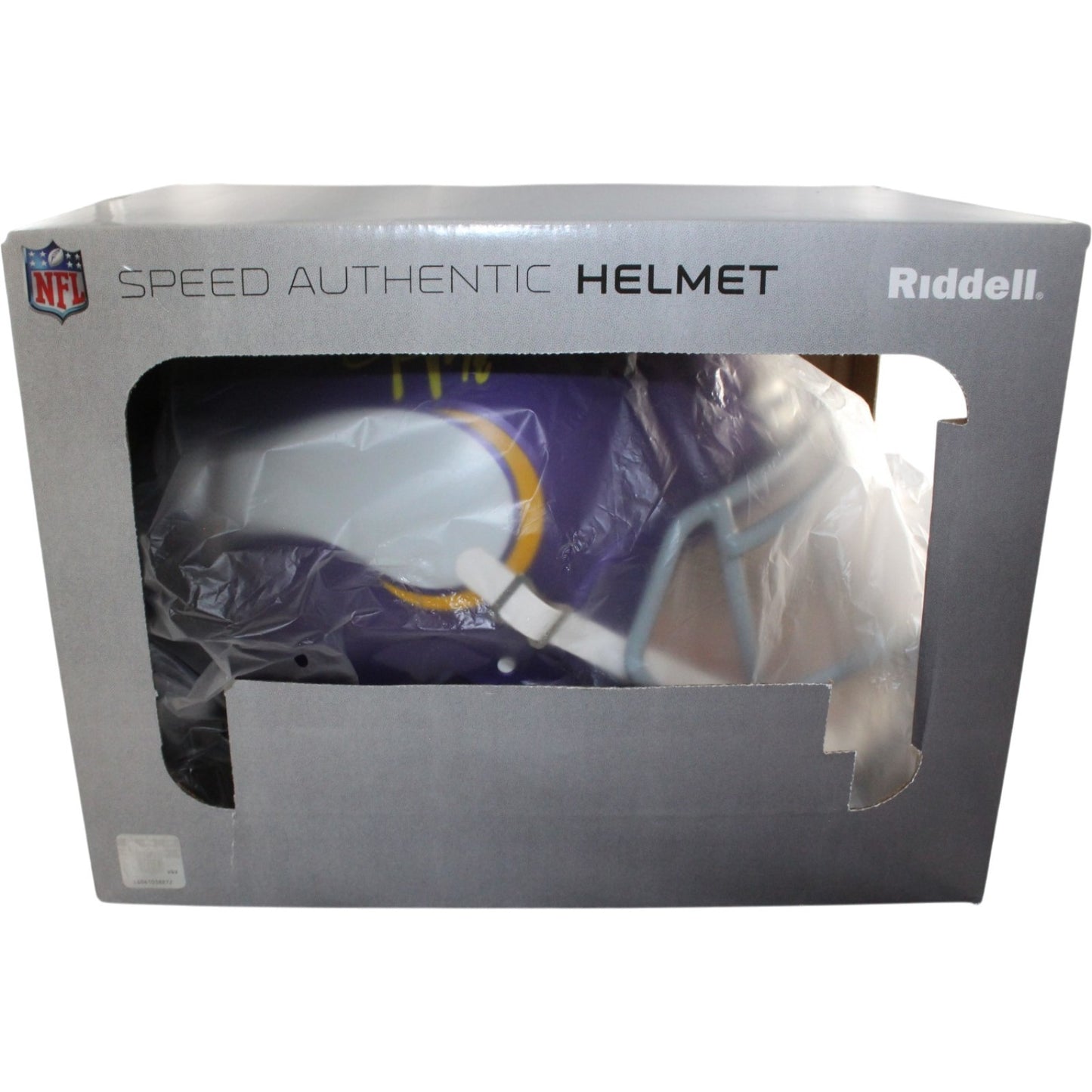 Justin Jefferson Minnesota Vikings Autographed Full Size Pro Tribute Helmet