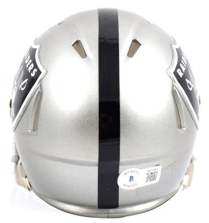 Richard Seymour Autographed Las Vegas Raiders Flash Speed Mini Helmet