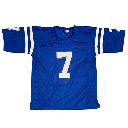 Bert Jones Indianapolis Colts Signed Custom Jersey 76 MVP Beckett COA