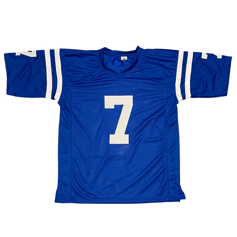 Bert Jones Indianapolis Colts Signed Custom Jersey 76 MVP Beckett COA