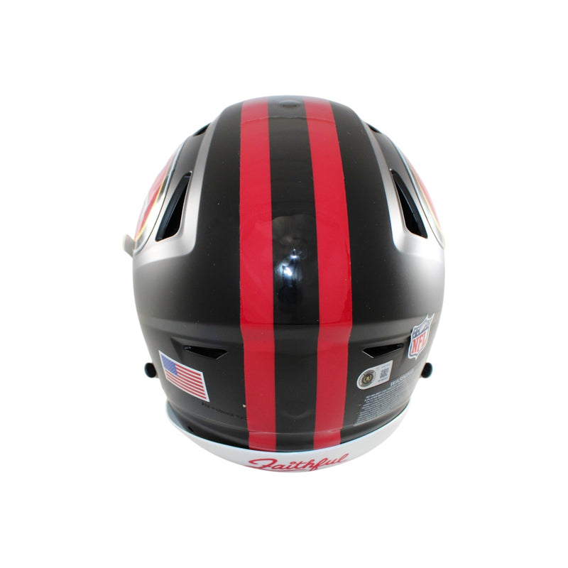 Brock Purdy Signed San Francisco 49ers Rivalries Speedflex Helmet
