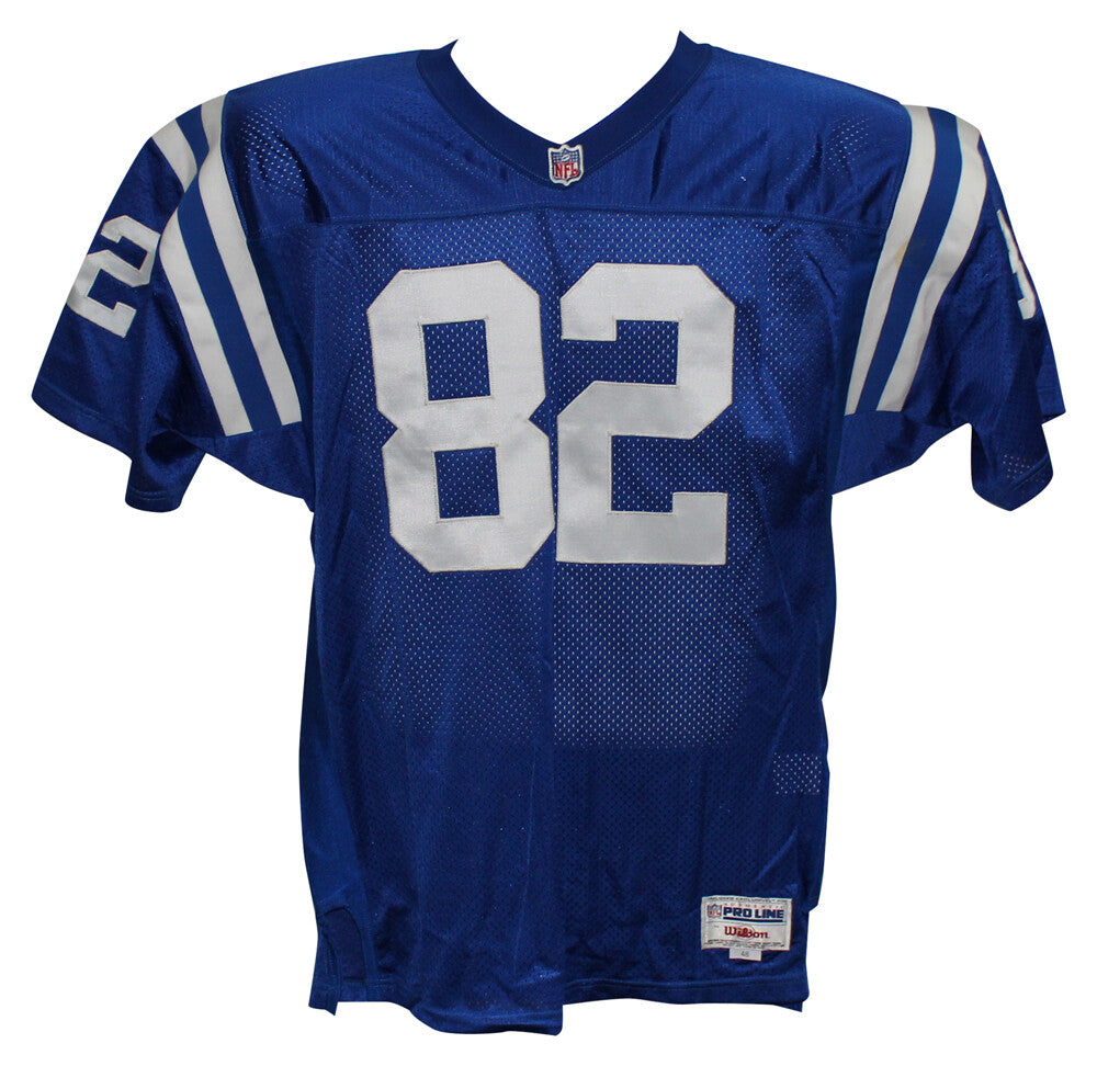 Raymond Berry Signed Baltimore Colts Wilson Proline Blue Size 48 Jersey BAS