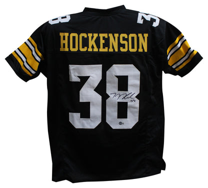 TJ Hockenson Autographed Iowa Hawkeyes College Style Custom Jersey