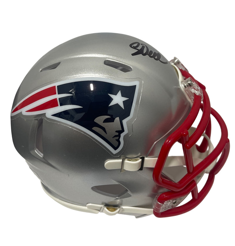 Corey Dillon New England Patriots Signed Speed Mini Helmet