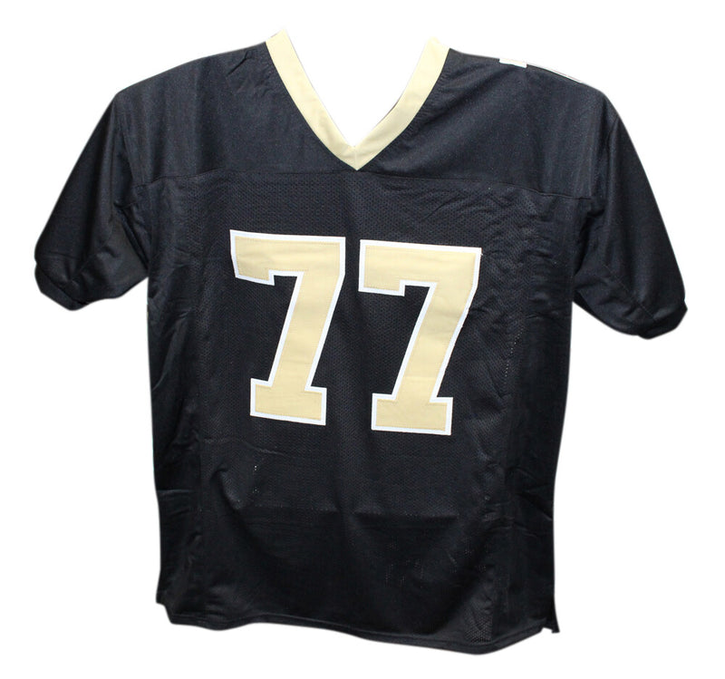 Willie Roaf Autographed Custom Jersey - New Orleans Saints HOF Inscription