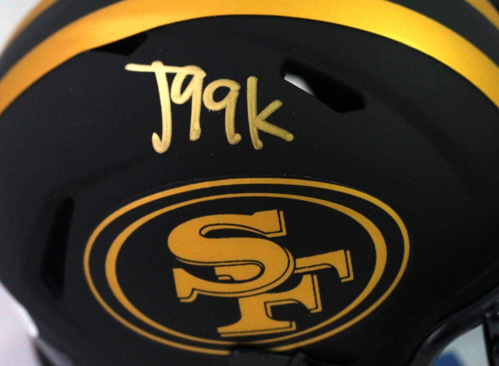Javon Kinlaw Signed San Francisco 49ers Eclipse Mini Helmet