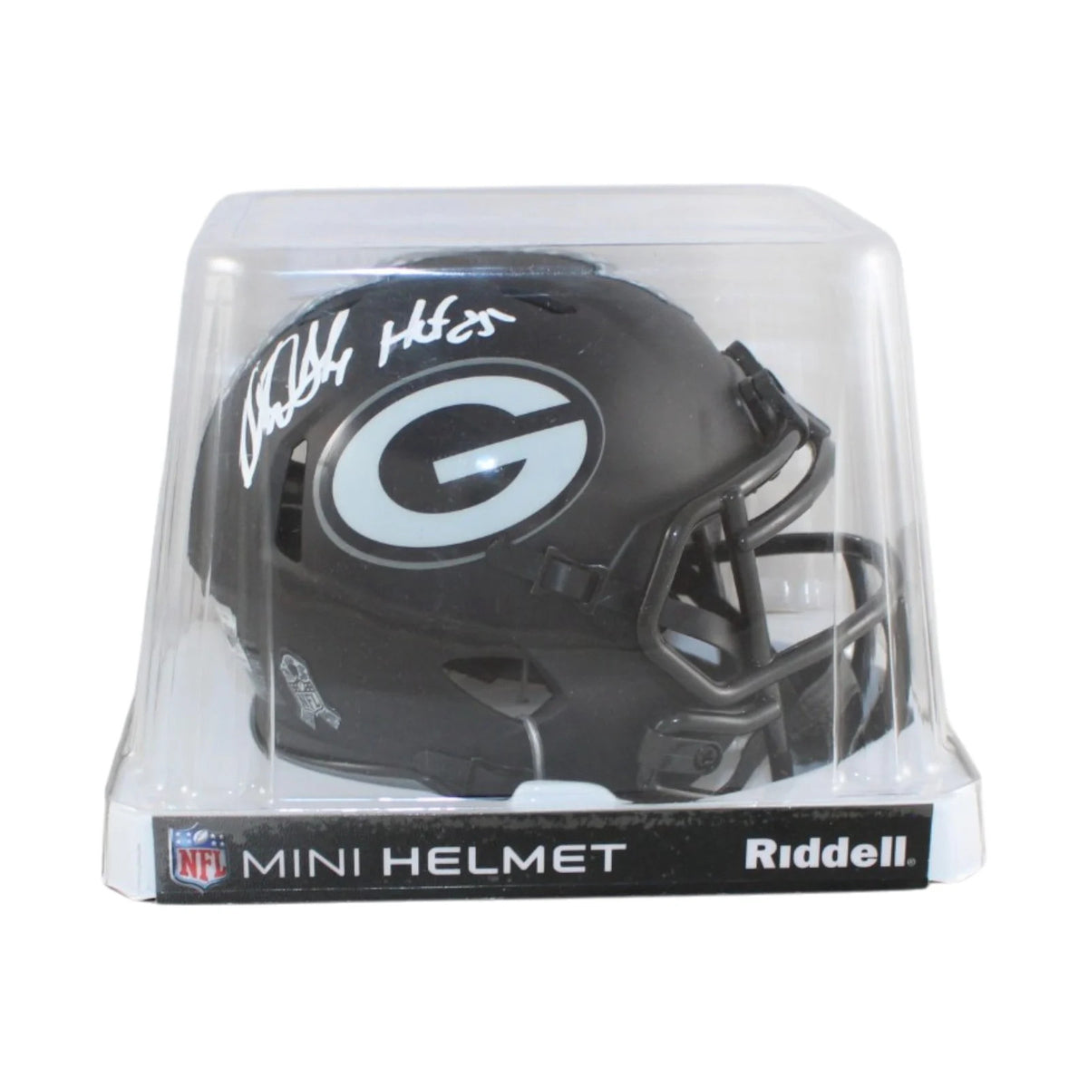 Sterling Sharpe Signed Green Bay Packers Mini Helmet - 2026 Salute to Service