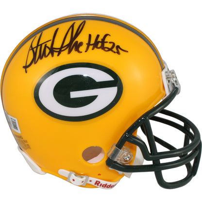 Sterling Sharpe Signed Green Bay Packers VSR4 Mini Helmet (HOF)