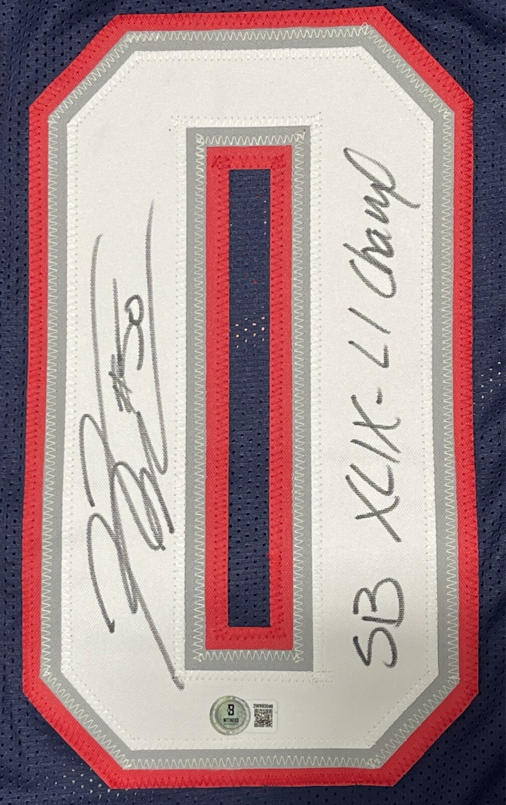 Rob Ninkovich Signed New England Patriots Custom Jersey (SB XLIX, LI Champ)