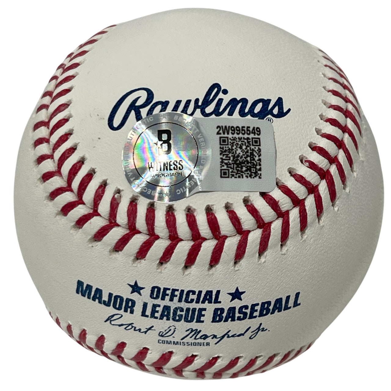 Dale Murphy Autographed Official Major League Baseball (NL MVP 82 83)