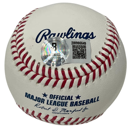Dale Murphy Autographed Official Major League Baseball (NL MVP 82 83)
