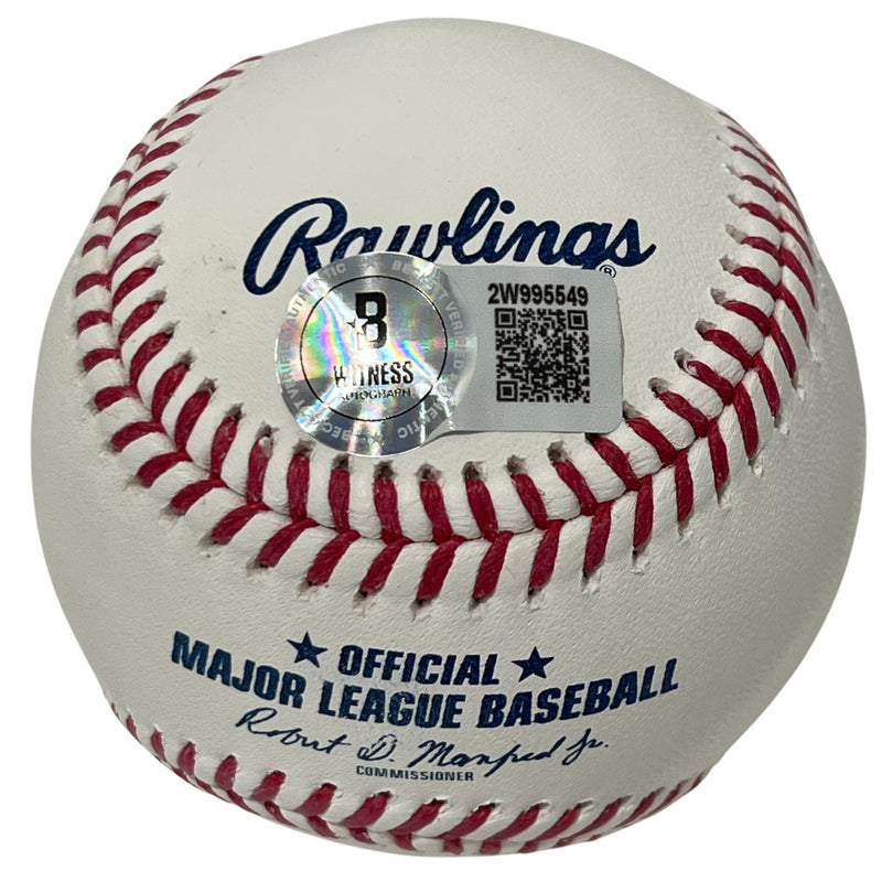 Dale Murphy Autographed Official Major League Baseball (NL MVP 82 83)