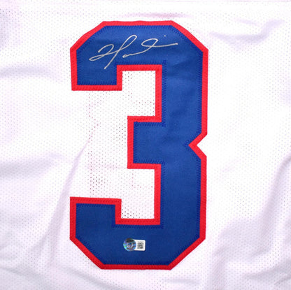 Damar Hamlin Signed Buffalo Bills Custom Jersey - White