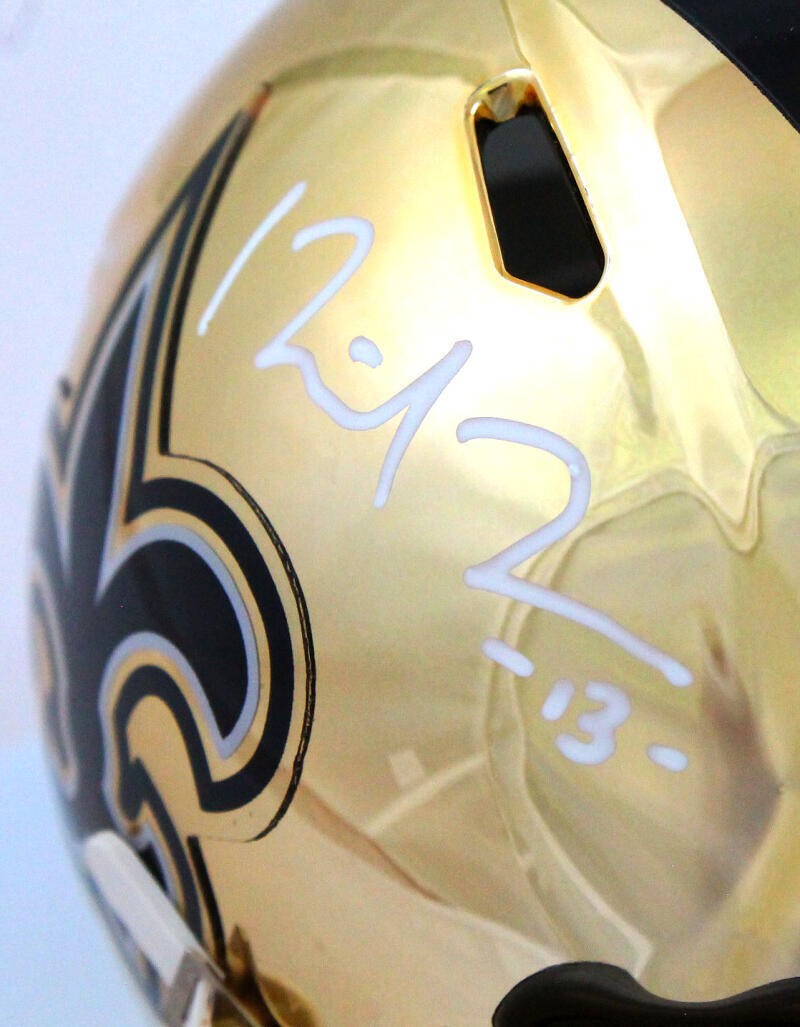 Michael Thomas Autographed New Orleans Saints Chrome Mini Helmet