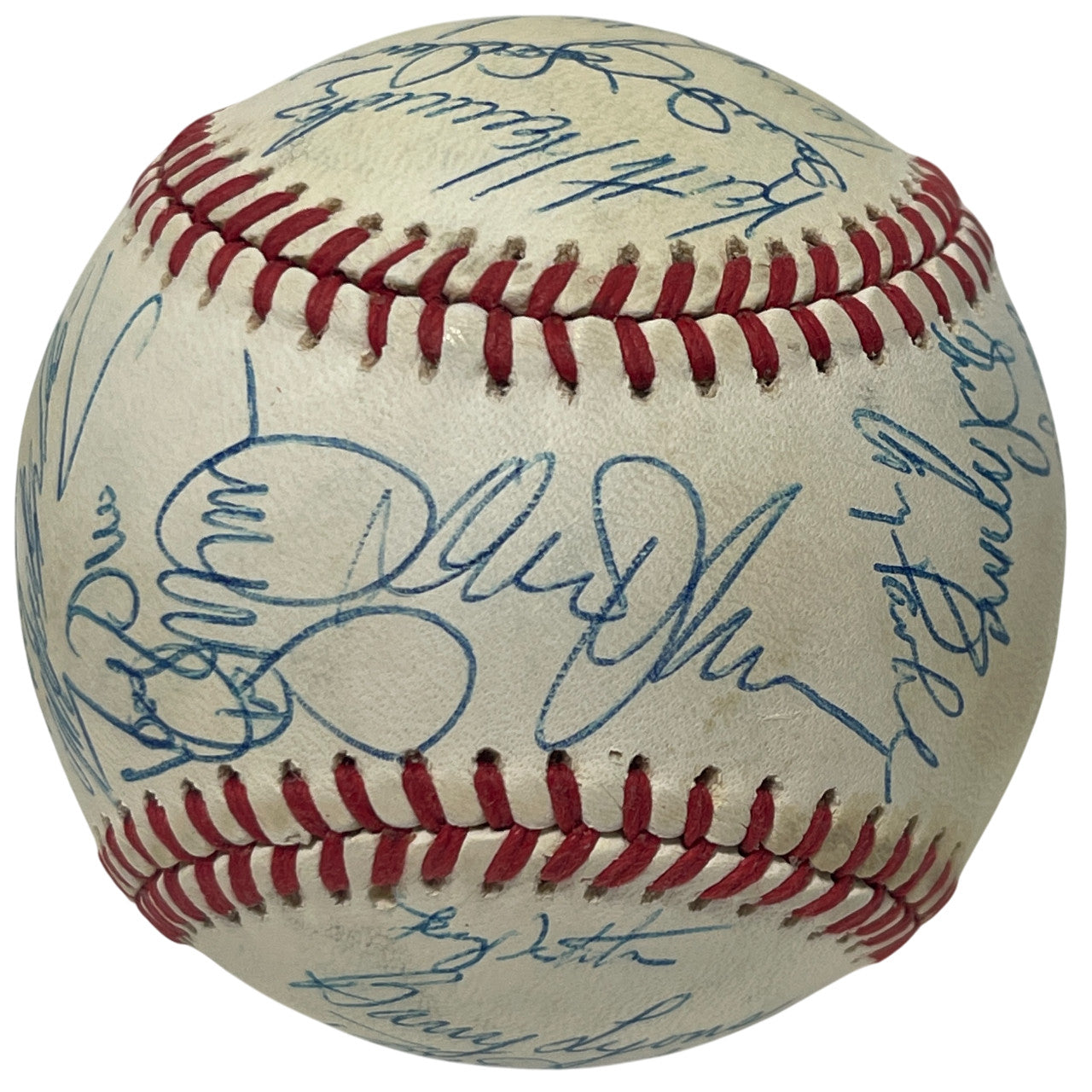 1988 New York Mets Team Signed Autographed National League Baseball