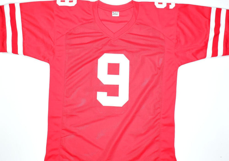 Robbie Gould Autographed San Francisco 49ers Red Custom Jersey