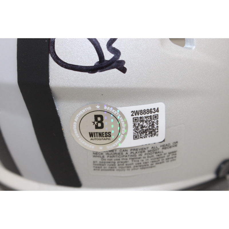 Michael Irvin Signed Dallas Cowboys Rave Mini Helmet