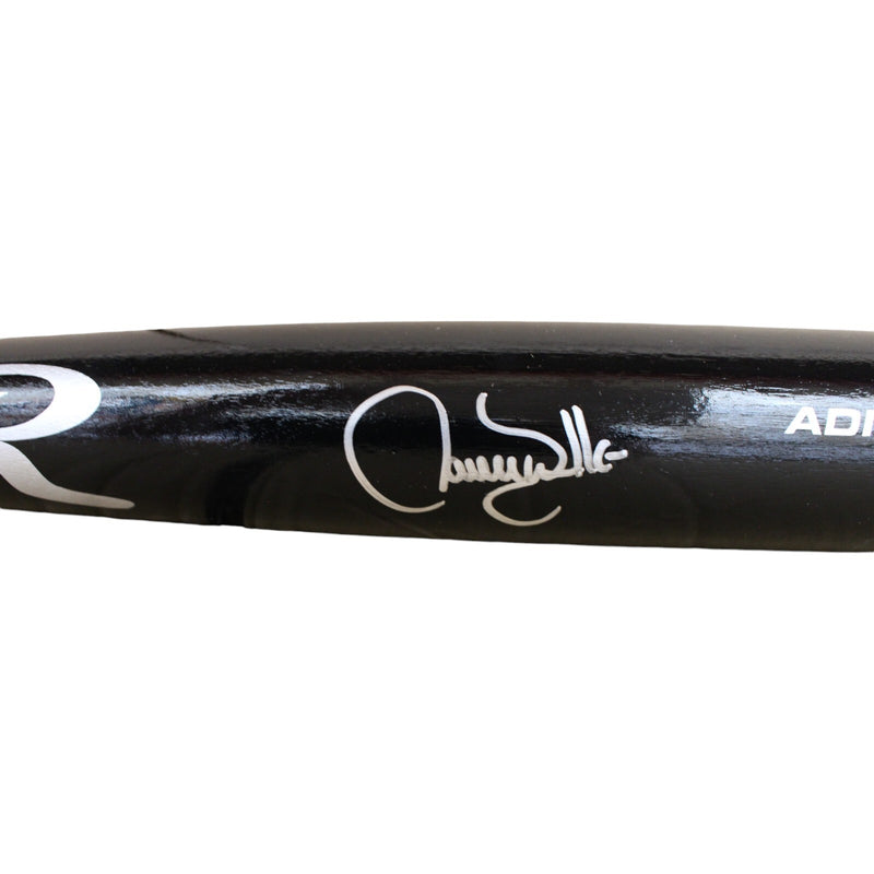 Larry Walker Autographed Colorado Rockies Black Baseball Bat (HOF)