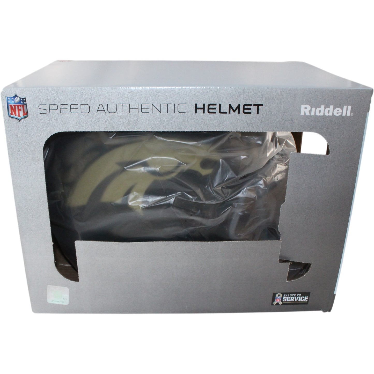 Bo Nix Autographed Denver Broncos 2025 Salute to Service Authentic Helmet
