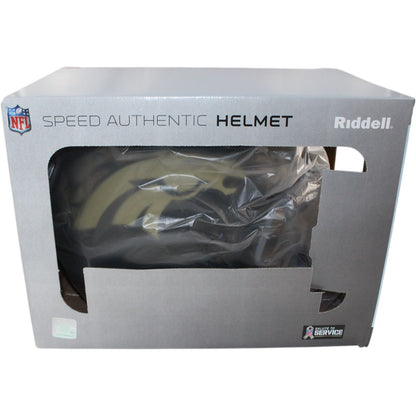 Bo Nix Autographed Denver Broncos 2025 Salute to Service Authentic Helmet
