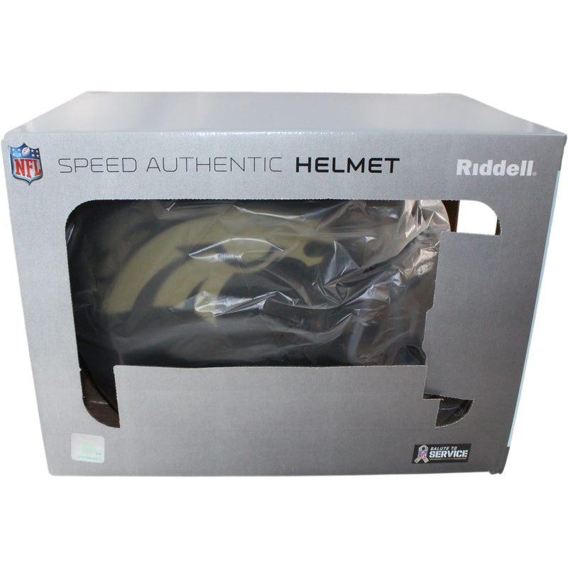 Bo Nix Autographed Denver Broncos 2025 Salute to Service Authentic Helmet