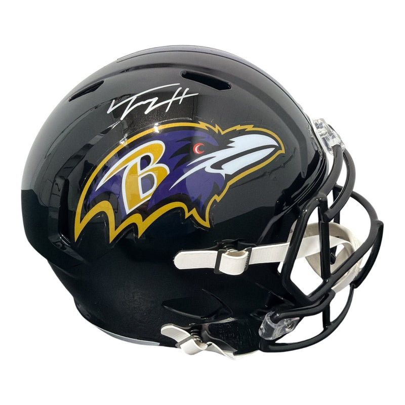 Trey Hendrickson Signed Baltimore Ravens Speed Full Size Helmet