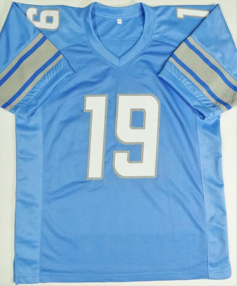 Kenny Golladay Autographed Blue Custom Football Jersey