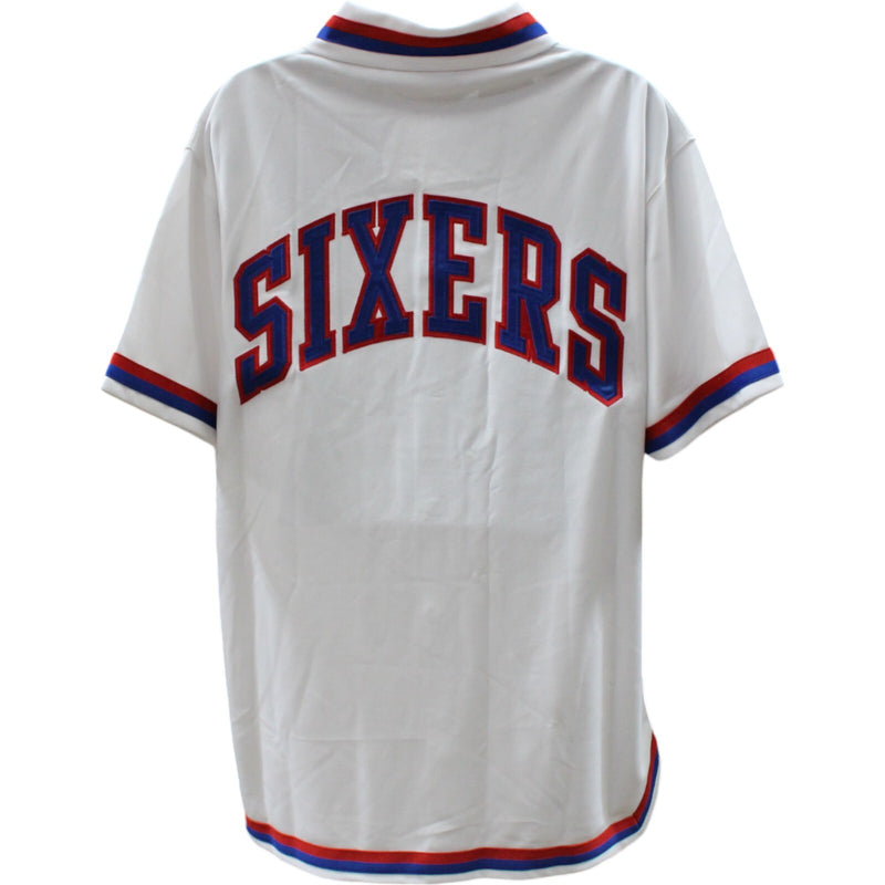 Darryl Dawkins Signed Philadelphia 76ers Mitchell & Ness Warmup Jacket
