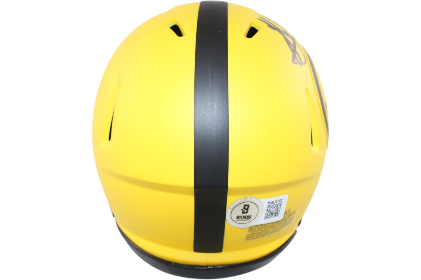 Jack Sawyer Signed Pittsburgh Steelers Rave Mini Helmet (Beckett)