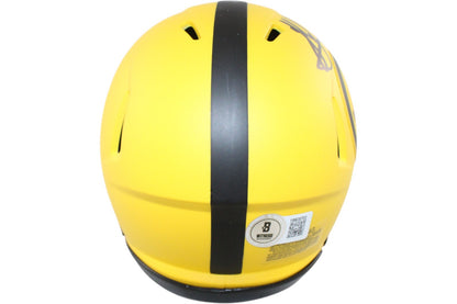 Jack Sawyer Signed Pittsburgh Steelers Rave Mini Helmet (Beckett)