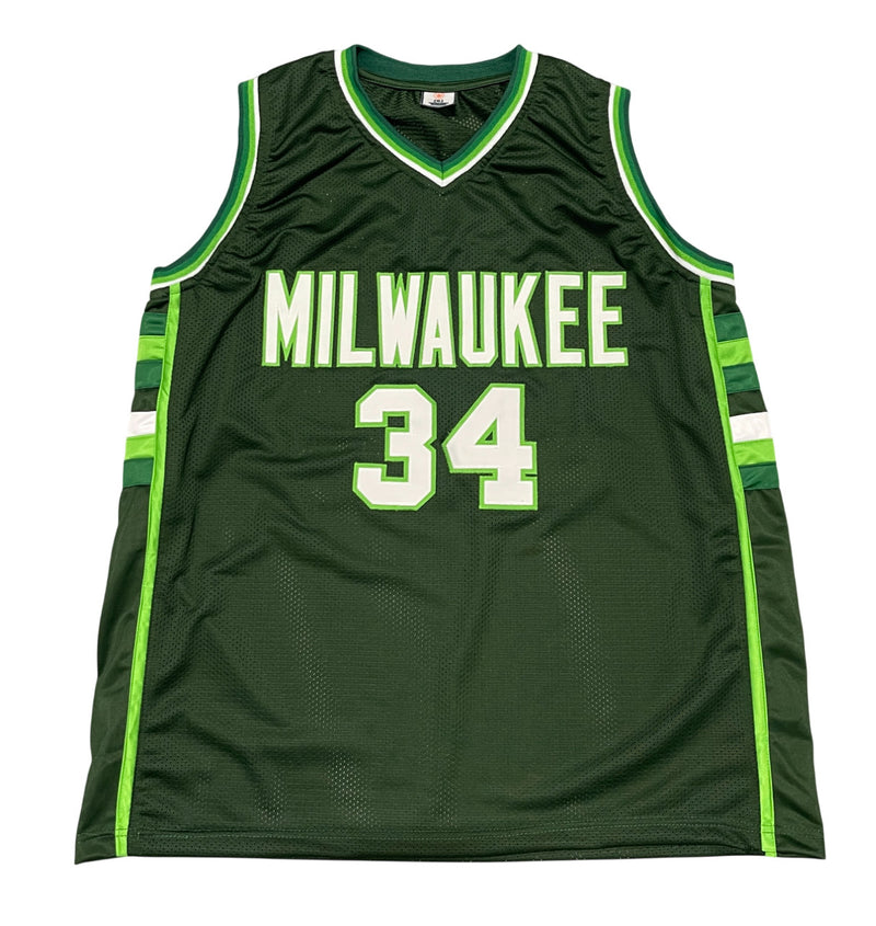 Terry Cummings Signed Milwaukee Bucks Custom Basketball Jersey