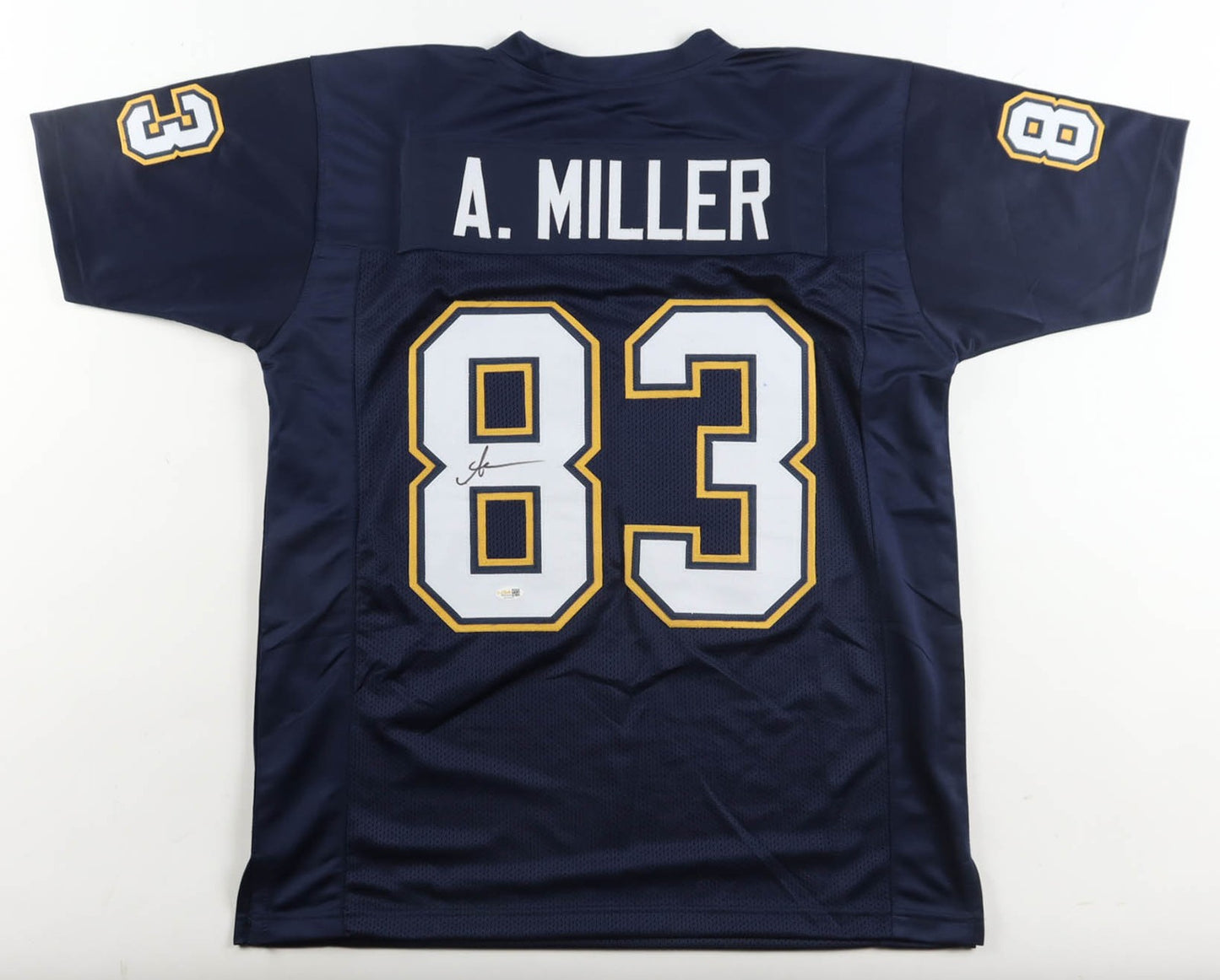 Anthony Miller Autographed Los Angeles Chargers Blue Jersey