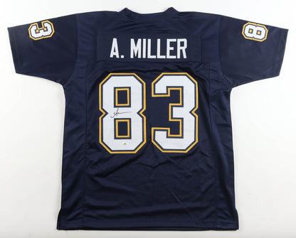 Anthony Miller Autographed Los Angeles Chargers Blue Jersey