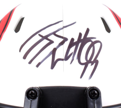 JJ Watt Signed Arizona Cardinals Lunar Speed Mini Helmet