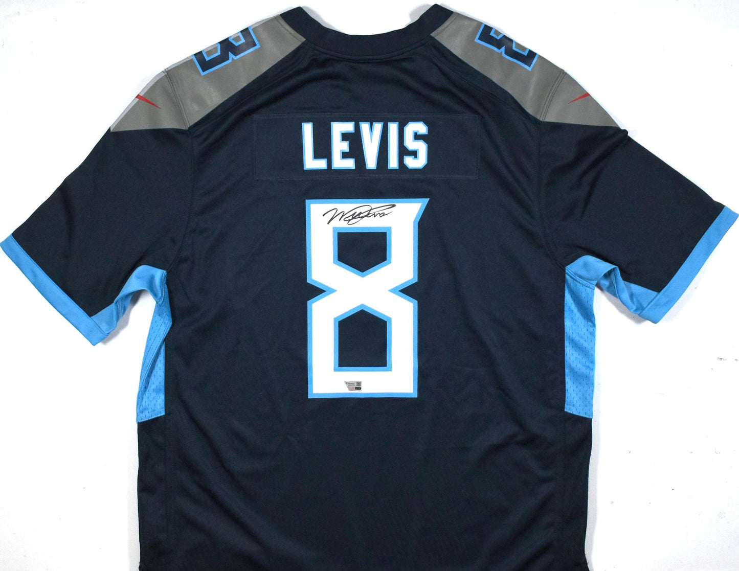 Will Levis Autographed Tennessee Titans Nike Blue Jersey